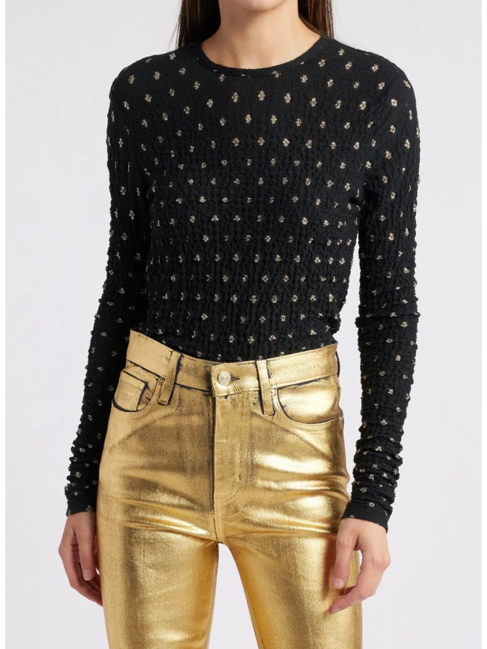 Frame metallic mesh top